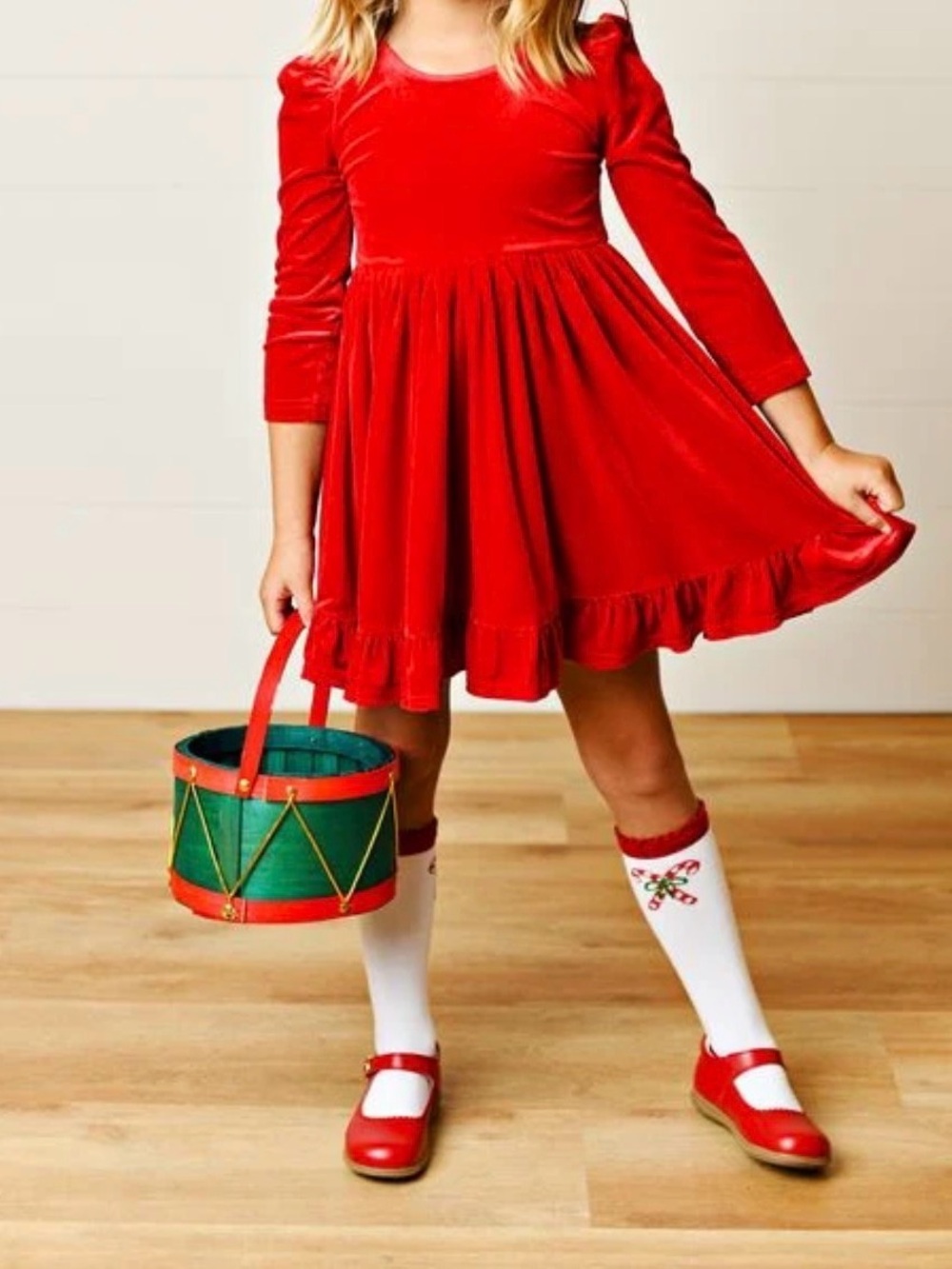 Swoon Boutique Red Velvet Girls' Holiday Dress Size 10